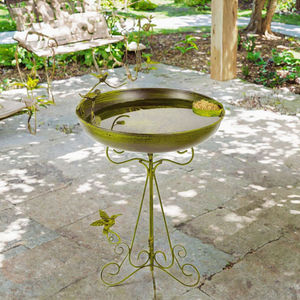 Elegante y Moderna Decoración de Jardín de Metal Pintado a Mano con Recubrimiento en Polvo, Estatua Ornamental para Montar en el Techo, Decoración para Exteriores - Product Image 6