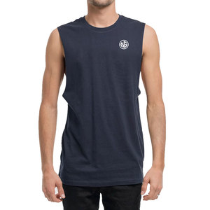 New Arrival Hot Selling Men's Gym Stringer <b>Tank</b> <b>Top</b> <b>Knitted</b> Breathable Polyester/Cotton Customized Quick Dry - Product Image 2