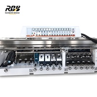 Máquina Pulidora de Piedra CNC RBB HQ-5531 con Motor PLC, 14 Cabezales, 380V, 54.7KW, Fácil Operación, 40x40mm, Grosor de 3-80mm, Recta