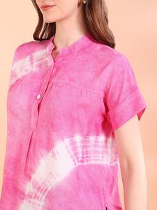 เสื้อผู้หญิง Maaesa ผ้าเรยอน ลายมัดย้อม คอลเลคชั่นดีไซเนอร์ เสื้อฤดูร้อนน้ำหนักเบา จากผู้ส่งออกอินเดีย - Product Image 6
