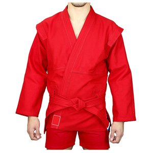 Uniforme de sambo professionnel, tissu respirant et durable, coutures robustes, coupe flexible, design léger pour l'entraînement - Product Image 2