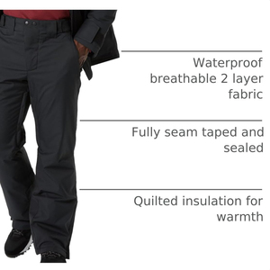 Pantalones de Esquí Térmicos Profesionales Hechos a Medida, Impermeables, Transpirables, con Bolsillos Seguros para Aventuras - Product Image 4