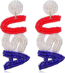 Boucles d'oreilles de Noël de qualité supérieure, élégantes, faites à la main, en laiton, à prix avantageux - Product Image 6