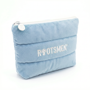Quilted Polyester Fashion Zipper Closure Cosmetic Bag Clutch Flat-mouthed Customizable with Logo - Product Image 3