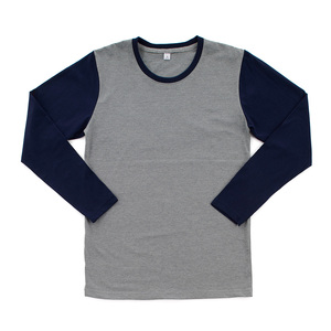 Thực hiện tại Thái Lan Chất lượng cao bóng chày Raglan tay áo 100% cotton t Áo Sơ Mi Nam quần áo cho tùy chỉnh - Product Image 5
