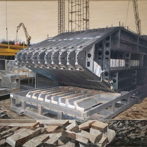 Chasis de Remolque de Alta Resistencia FinePunch FP-CH-002 para Semirremolque, Fabricado en Acero MS, Base de Eje Personalizada, Chasis de Transporte - Product Image 4