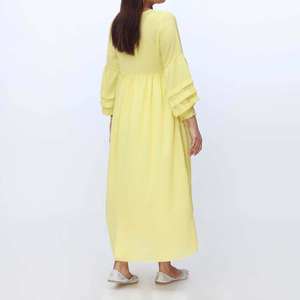 Solid Georget Chiffon Shirt PW3120 1PC <b>Club</b> <b>Dresses</b> - Product Image 1