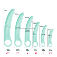 BlueRabbit – Ensemble de 6 dilatateurs anaux et vaginaux en silicone pour femmes, pour l'entraînement du plancher pelvien