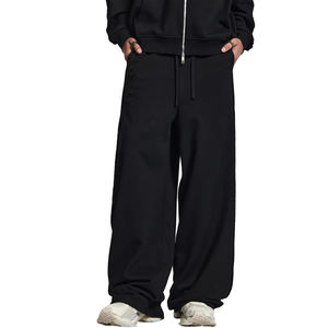 Nueva Moda Otoño Invierno, Pantalones Deportivos Holgados para Hombre, Estilo Universitario con Corte Curvo, Elegantes - Product Image 4