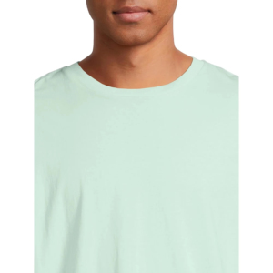 Classic Solid T Shirt For Men Summer Lightweight Soft Cotton Airy Round Neck Half Sleeve Casual Relaxed Fit Comfortable Trend - Product Image 4