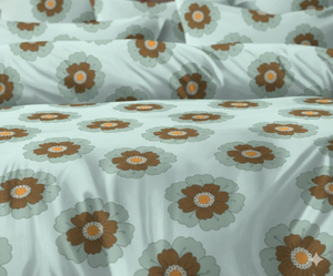 Parure de lit grise pour lit Queen Size, comprenant housse de couette, taies d'oreiller et drap-housse, en microfibre tissée 400TC, résistante à la décoloration - Product Image 4