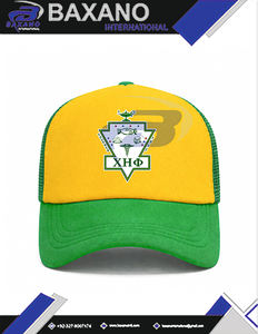 Casquette de camionneur à impression 3D Chi Eta Phi CEPhi Sorority - Qualité supérieure, design vert et rose, casquette de camionneur CEP Sorority - Product Image 4