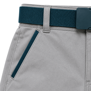 Ensemble chemise de travail à manches longues et pantalon cargo gris-vert personnalisé pour le personnel des installations industrielles, vente en gros, fabricant OEM - Product Image 5