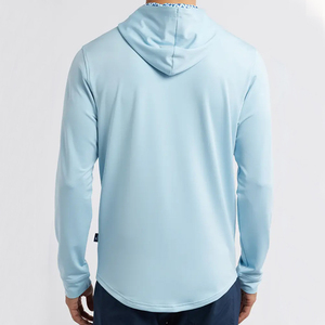 ZM-1598 <b>Men's</b> Premium Golf Hoodie 88% Polyester 12% Spandex Moisture-Wicking Classic Gym Hoodie with Adjustable Hood - Product Image 3