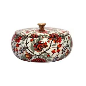 กล่องใส่โรตีไม้เนื้อแข็งทำมือ ทนทาน พร้อมฝาปิด - Product Image 3