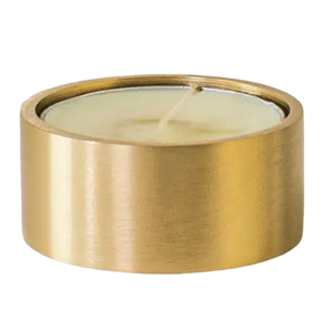 Porte-bougie à thé vintage en laiton de haute qualité avec finition polie, porte-bougie à thé en laiton pur pour la décoration de la maison - Product Image 4