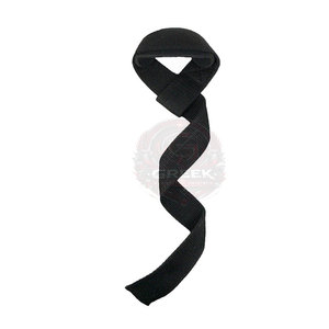 Sangles de musculation en coton de haute qualité, robustes et réglables, pour la musculation en salle, le powerlifting et le soutien des poignets - Product Image 2