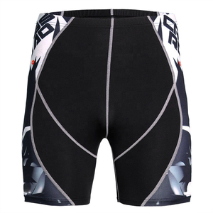 Pantalones Cortos Deportivos de Compresión Personalizados a Bajo Precio, Pantalones Cortos de Gimnasio con Cordón, Pantalones Cortos Deportivos de Compresión para Hombre - Product Image 2
