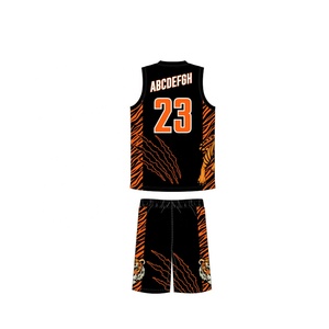 Maillots de basket-ball unisexes respirants sur mesure, tailles plus grandes, uniforme d'équipe, 100% polyester, séchage rapide, antibactérien, design personnalisé - Product Image 2