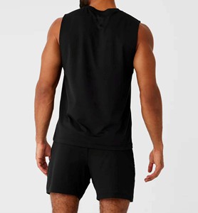 Camiseta sin Mangas de la Mejor Calidad, Ropa Deportiva de Poliéster y Algodón, Camiseta sin Mangas para Hombre, Ropa Deportiva para Adultos con Nuevos Diseños para Hombre - Product Image 2