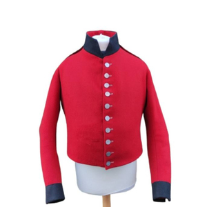 Veste d'hiver vintage en laine écologique pour homme, style col montant, reproduction de la coque d'infanterie du 58e Régiment de Foot - Product Image 6