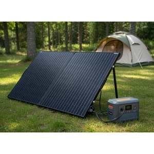 Wholesale 200W Portable <b>Foldable</b> <b>Solar</b> <b>Panel</b> Suitcase Kit 200 Watt <b>Solar</b> Charger with Waterproof 20A Controller for RV - Product Image 2