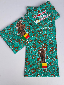 ผ้าฝ้ายพิมพ์ลายแอฟริกันคินชัสซ่าแบบกำหนดเอง สำหรับงานแฟชั่น งานแต่งงาน งานอีเว้นท์ ชุดยูนิฟอร์มโบสถ์ ผู้ผลิต OEM ODM จำนวนมาก - Product Image 2