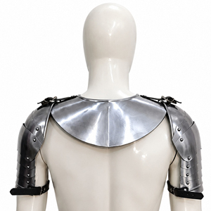 Armadura Medieval de Acero Suave para Hombros, Hombreras Hechas a Mano, Protectores de Hombros de Caballero, Disfraz Gótico de Cosplay, Armadura Histórica del Renacimiento - Product Image 3