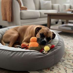 Yommy Furry Friends, Peluche Suave, Duradero y Abrazable de 32 cm, PeluCompis, Juguete para Perros y Gatos - Product Image 6