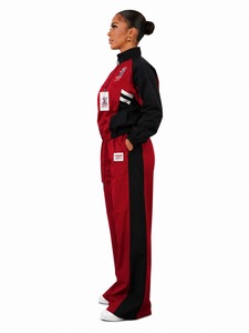 <b>Women's</b> Outdoor Windbreaker Track Suit Lightweight <b>Jacket</b> and Jogger Pants for Workout Fitness Travel and Casual Wear - Product Image 6