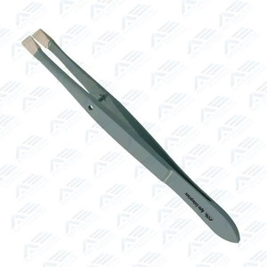 Pinzas Inclinadas para Depilación de Cejas, de Acero Inoxidable, Ecológicas, Reutilizables, para Salón de Belleza Facial - Product Image 6