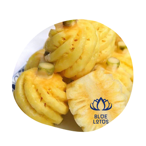 [MEILLEURE VENTE] Ananas en conserve au sirop de lotus bleu, tranches sucrées, emballage en vrac, garniture pour tisanes, cocktails et boissons - Product Image 3