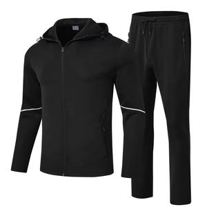 Chándal Deportivo Ligero y Transpirable para Hombre, Diseño Sólido, Felpa de Algodón, para Gimnasio, Precio Económico, Alta Calidad - Product Image 2