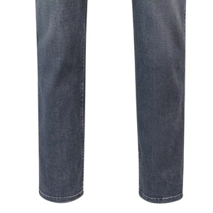 Pantalones Vaqueros Sostenibles para Hombre, Corte Recto, Marca Mid Street, Lavado Morado, Patrón con Etiqueta, Venta al Por Mayor, Color Sólido - Product Image 4