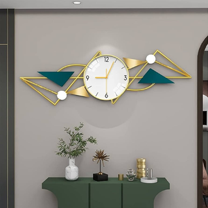 Horloge murale en métal qui améliore la gestion du temps et la décoration intérieure, un décor durable idéal pour les environnements à fort trafic - Product Image 4