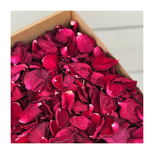 Wholesale 100% Natural Dried Rose Petals Herbal Tea Relaxing <b>Bath</b> Cosmetic Wedding Christmas <b>Confetti</b> Bulk Decoration Supplies - Product Image 3