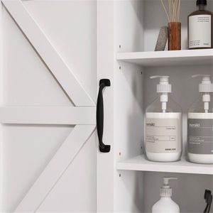 Mobile da Bagno Moderno ed Ecologico Progettato in Legno e Materiale PVC - Product Image 4