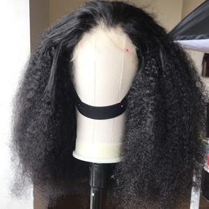 วิกผมมนุษย์แท้ทรงกระดูกตรงคุณภาพสูงวิกผมหยิกสั้น - Product Image 4