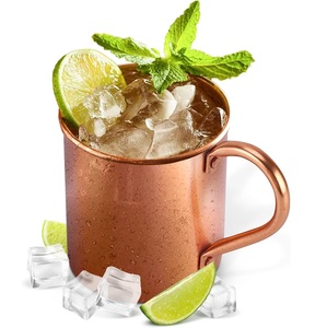 Hammered Copper Mule Mug <b>Set</b> Ideal for <b>Gifting</b> Cocktail Serving and Special Occasions Use Best for <b>Gifting</b> Weddings - Product Image 1