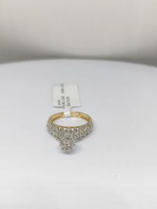 Elegant Ladies' Rose Gold Lab Grown Diamond <b>Rings</b> with 0.76 Ct Brilliant Cut <b>Rhodium</b> Plated Stylish Design IGI Certification - Product Image 3