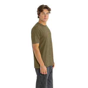 T-shirt unisexe en suédine à col rond Next Level Apparel, t-shirt unisexe premium mélangé pour femmes - Product Image 6