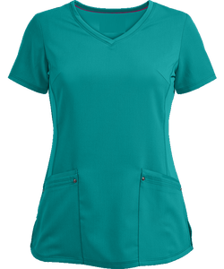 High Quality <b>Scrub</b> <b>Top</b> Stretch Hospital Nursing <b>Scrub</b> Shirts - Product Image 1