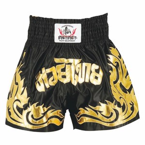 Shorts de boxe Muay Thai de compétition et d'entraînement 100 % polyester de haute qualité, taille haute, entièrement sublimés, vente en gros - Product Image 3