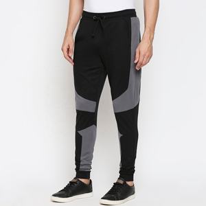 Wholesale Custom Men Jogger Pants Two Tone Fleece Sweatpants Streetwear Slim Fit <b>Training</b> <b>Trousers</b> OEM Logo Gym Fitness Wear - Product Image 2