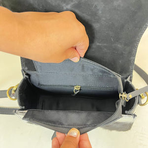 Sac à bandoulière à la mode personnalisable en gros usiné à la main en cuir de vachette véritable concepteur à la mode sac à main pour femmes le plus vendu - Product Image 6