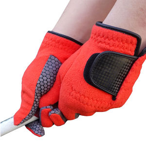 Guantes de golf de cuero suave de buena calidad para hombre, color personalizado, transpirables y ajustables, de piel de oveja. - Product Image 1