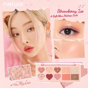 PINKFLASH PF-M02 Palette de visage Multiple fard à paupières Blush surligneur Contour 4 en 1 - Product Image 2