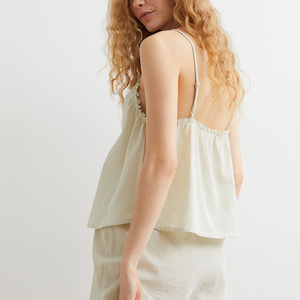 Camisola de Lactancia al por Mayor con Sujetador Incorporado para Mujeres Embarazadas, de Alta Calidad, Personalizada, 100% Algodón - Product Image 3