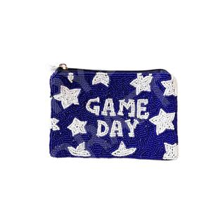 Pochette à monnaie perlée Game day Belle pochette à monnaie perlée personnalisée pour femmes Pochette à monnaie tendance avec - Product Image 1