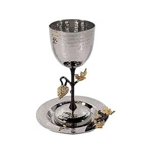 Calice médiéval vintage, gobelet de 30 ml en laiton doré, verres à vin, coupe de communion, verre à cocktail - Product Image 4